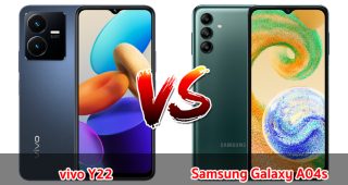 เปรียบเทียบ vivo Y22 VS Samsung Galaxy A04s ปี 2023 รุ่นต่างค่าย สเปกตอบโจทย์ เลือกรุ่นไหนดี มาเช็กกันเลย