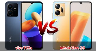 เปรียบเทียบ vivo Y22s VS Infinix Zero 20 ปี 2023 รุ่นต่างค่าย สเปกครบครัน รุ่นไหนดี รุ่นไหนคุ้มสุด มาเช็กกันเลย