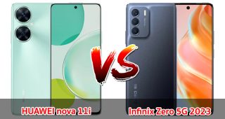 เปรียบเทียบ HUAWEI nova 11i VS Infinix Zero 5G ปี 2023 สเปกดี รุ่นไหนคุ้มสุด มาเช็กกันเลย