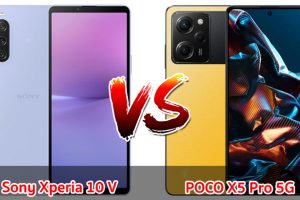 เปรียบเทียบ Sony Xperia 10 V VS POCO X5 Pro 5G ปี 2023 สเปกครบครัน บอดี้สวย รุ่นไหนดี รุ่นไหนคุ้ม มาดูกันเลย