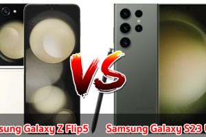 เปรียบเทียบ Samsung Galaxy Z Flip5 VS Samsung Galaxy S23 Ultra ปี 2023 เลือกรุ่นไหนดี รุ่นไหนคุ้มสุด มาเช็กกันเลย