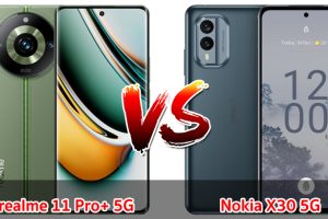 เปรียบเทียบ realme 11 Pro+ 5G VS Nokia X30 5G ปี 2023 รุ่นต่างค่าย สเปกตอบโจทย์ รุ่นไหนดี รุ่นไหนเด่น มาเช็กกันเลย
