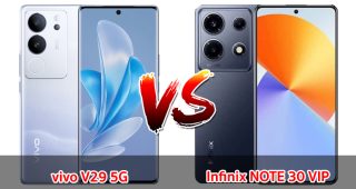 เปรียบเทียบ vivo V29 5G VS Infinix NOTE 30 VIP ปี 2023 รุ่นต่างค่าย สเปกดี รุ่นไหนคุ้มสุด มาเช็กกันเลย
