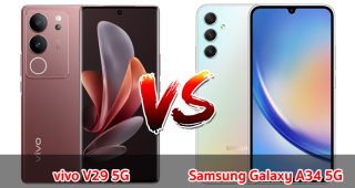 เปรียบเทียบ vivo V29 5G VS Samsung Galaxy A34 5G ปี 2023 รุ่นต่างค่าย สเปกตอบโจทย์ เลือกรุ่นไหนดี มาดูกันเลย