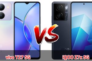 เปรียบเทียบ vivo Y27 5G VS iQOO Z7x 5G ปี 2023 บอดี้สวย สเปกตอบโจทย์ ราคาต่ำหมื่น รุ่นไหนคุ้มสุด มาเช็กกัน