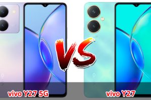 เปรียบเทียบ vivo Y27 5G VS vivo Y27 ปี 2023 สมาร์ตโฟนดีไซน์สวยใหม่ล่าสุด สเปกต่างแค่ไหน มาเช็กกันเลย